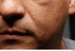 Face Mouth Nose Cheek Skin Man Slim Studio photo references